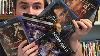 Blu-Rayviews: July Horror Pack Unboxing! Poltergeist II OOP, Random Pickups, 4Ks, and Deadpool!