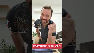 FORTNITE VS EN VRAI : EP 1 LA GLISSADE