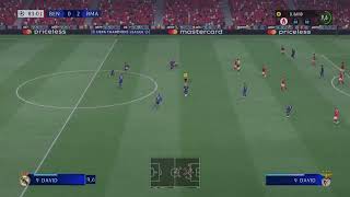 Jugando al FIFA22 SL benfica vs R madrid ( Champions  )