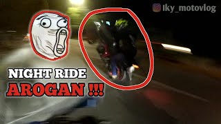 Night Ride AROGAN!!! - CB150R || MOTOVLOG INDONESIA