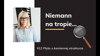 #12 Niemann na tropie... Płyta o kamiennej strukturze