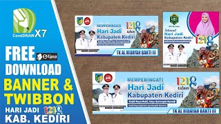 Banner & Twibbon Hari Jadi Kab Kediri