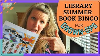 Does LIBRARY SUMMER BOOK BINGO 💪excite👊 you or are you normal?