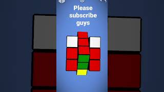 making england flag on 3 by 3 rubik's cube #youtubeshorts #shortsvideo @gurtejgaming22