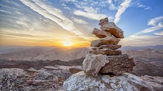 Mountain Views with Meditative Middle East flute | अरबी बांसुरी Sound के साथ पहाड़ के नज़ारे देखें