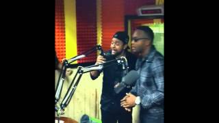 Shaggy and Friends (Tessanne Chin and Assassin) at FAME 95FM Studios