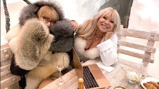 Fur coat Christmas 🎄 Mukbang with Agnieska PART 2