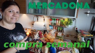 COMPRA SEMANAL MERCADONA!!!!! NO ESTA NADA MAL