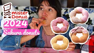 Mr Donut x Sakura campaign 2024 + 1 year channel anniversary!