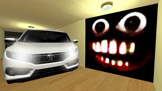 Vehicle And Scary Face Nextbot Gmod