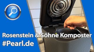 Unboxing: Rosenstein & Söhne Elektrischer Kompostierer – Dein Schritt zu einer grüneren Welt