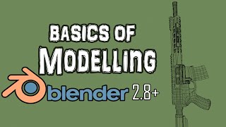 How to model in 3D | Blender 2.8+ Beginner Tutorial