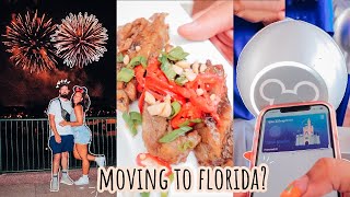 MOVING TO FLORIDA, GOING TO DISNEY WORLD + SO MUCH FOOD