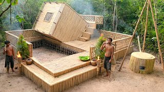 28Day Building Life Craft-Bamboo Villa And Swimming Pools, Fireplace Part I