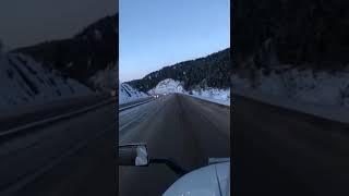 Car whatsapp status|snow,highway,mountains|full screen status