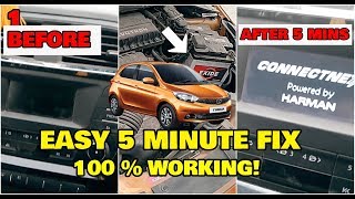 TATA TIAGO MUSIC SYSTEM FAIL- FIX in 5 MINS !!!