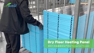 Earthmother XPS Foam Board and Dry Floor Heating Panel