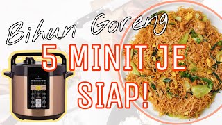 Masak Bihun Goreng Guna Phillips Pressure Cooker HD 2139 | Sepantas 5 minit!