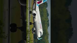 Airbus A321-251NX Landing #shorts  #subscribe