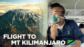 Unpressurized Flight over 20,000ft : Mt Kilimanjaro + Air Tanzania