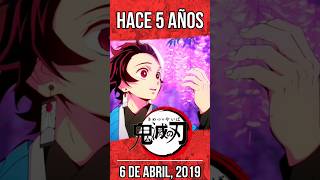 DEMON SLAYER - ANIVERSARIO #youtubeshorts #shorts #anime #manga #aniversario