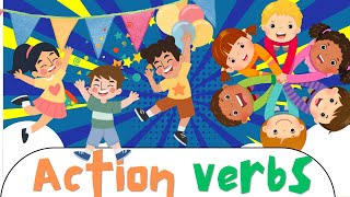 Action Verbs for kids learning|Discovering Nature: Exploring the Great Outdoors