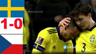 Sweden VS Czech Republic 1-0 Extended Extended Highlights & All Goals 2022 || Robin Quaison goal