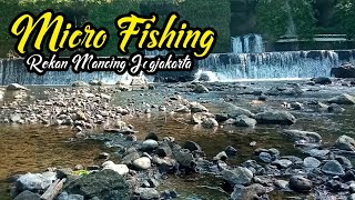 Micro Fishing - Mancing Wader Di Sungai Kali Kuning - Strike Wader Cakul Dan Uceng #microfishing