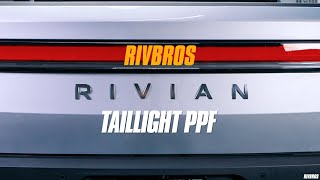 Taillight Protection - PPF for R1T / R1S - Install Guide - RIVBROS