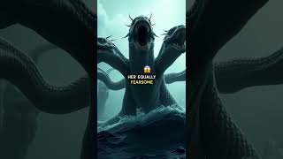 Scylla – Sea monster with multiple heads, companion to Charybdis. #shortvideo #greekmythology #facts