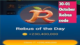 30-01 October Rebus of the day x empire | today 30-01 october rebus of the day code