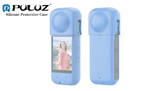 For Insta360 X4 PULUZ Full Body Dust-proof Silicone Protective Case