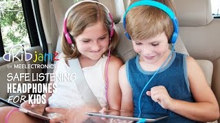 KidJamz Safe Listening Headphones for Kids by MEElectronics (Instructional version)