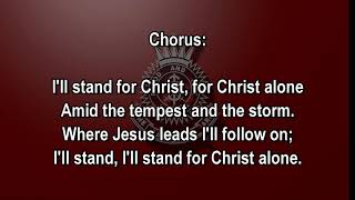 In The Army of Jesus We've Taken Our Stand