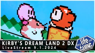 Kirby's Dream Land 2 DX (Game Boy Color) :: LIVE STREAM