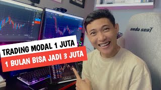 CARA TRADING DENGAN MODAL 1 JUTA