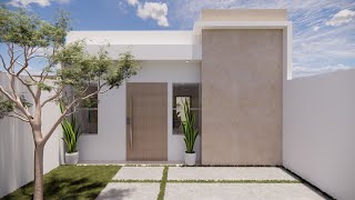 CASA PEQUEÑA Y ECONOMICA DE UNA PLANTA | 2 DORMITORIOS