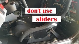 Don't Use Sliders - Solid Seat Mount Install - BMW E46 M3