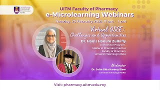 e-Microlearning Webinar#4 Virtual OSCE - Challenges and Opportunities by Dr Hanis Hanum Zulkifly