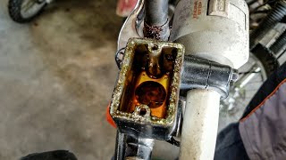 Honda NX 250 Repair Part 1: Master Cylinder