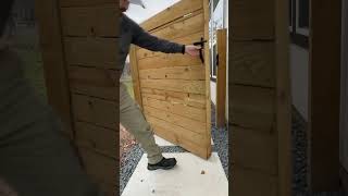 How To Lift A Gate By Yourself