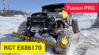 Новая машинка от RGT EX86170. На колёсах Duratrax Deep Woods, и Fusion PRO