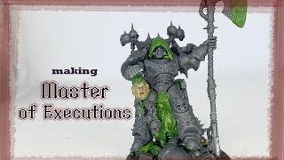 Kitbashing a World Eaters Master of Executions from Leftover Bits and green Stuff!