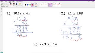 Multiply Decimals