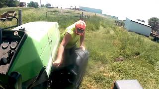 Grass Chopping Pasture Grass