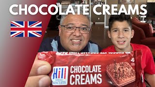 Americans Try Chocolate Creams | 🇬🇧 British Biscuit | Snack Review