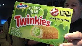 #WhatYou8 -  Ghostbusters Hostess Key Lime Slime Twinkies