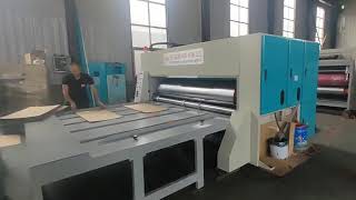 corrugated box printer slotter