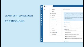 How to manage WhatsApp team permissions on Wassenger