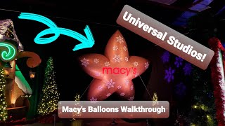 Universal's Holiday Experience - Featuring Macy's Balloons - New for 2020